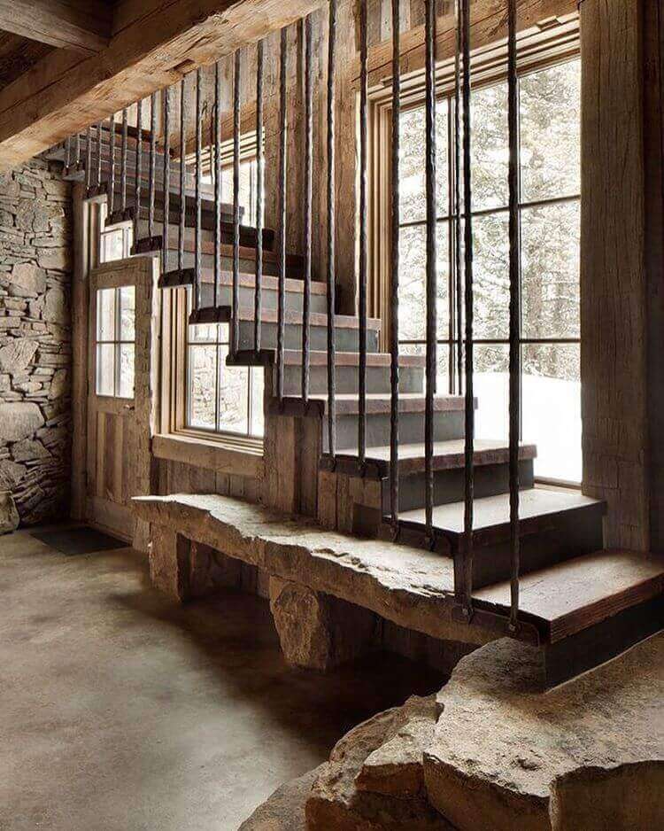 Деревянная Лестница В Стиле Лофт
