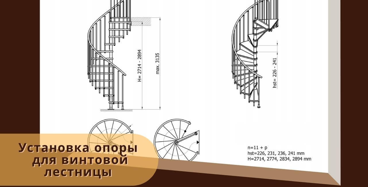 Винтовая лестница майнкрафт схема