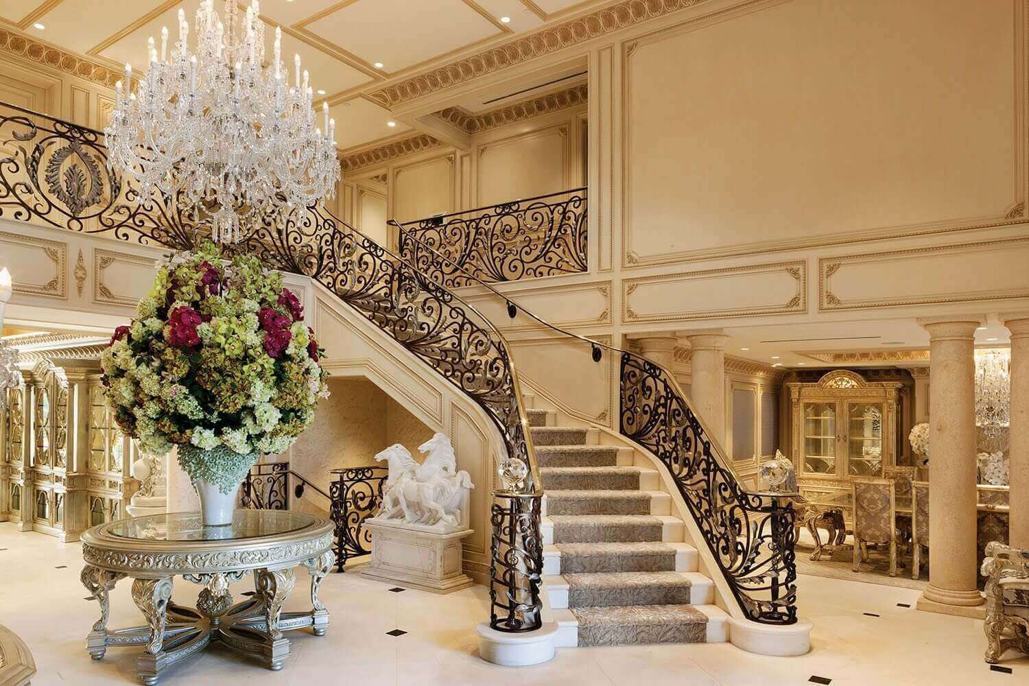 Лестница в стиле барокко